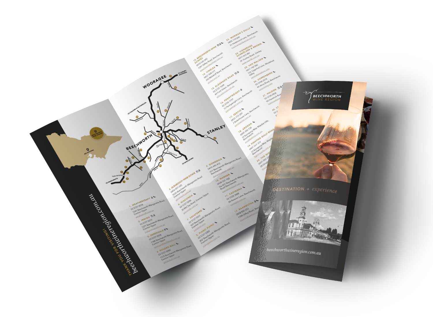 Beechworth Wine Region Brochure